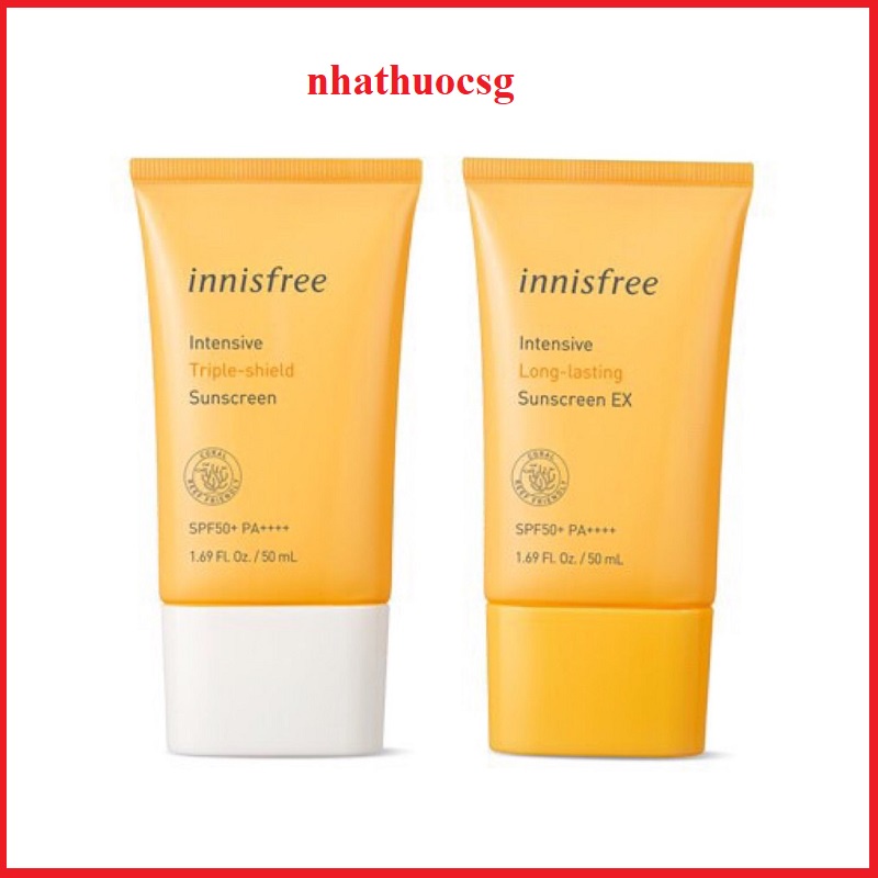 Kem Chống Nắng Innisfree Tone Up No Sebum Sunscreen SPF50 PA+++ Innisfree (50ml)