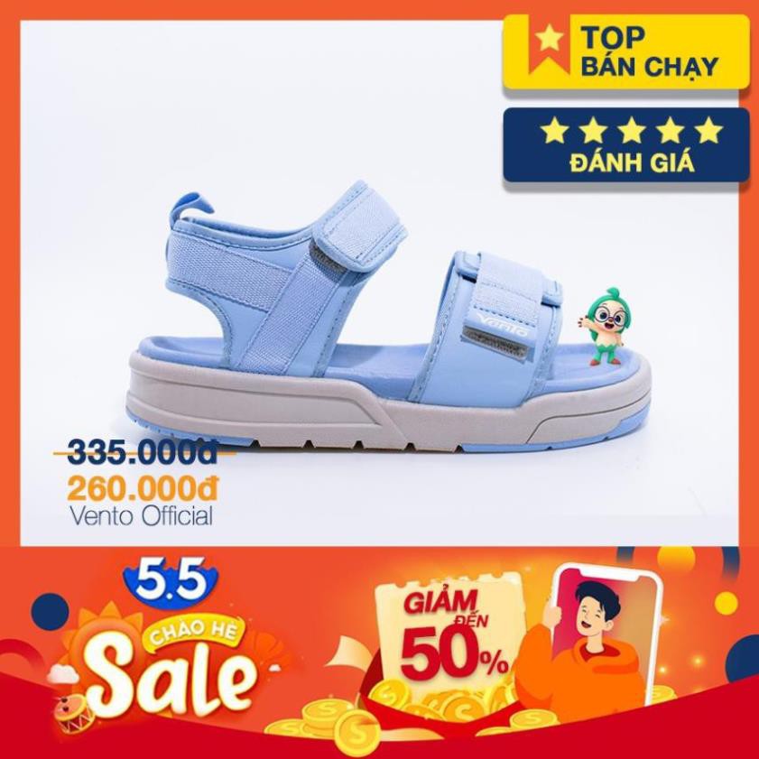 GIÀY SANDAL VENTO CHÍNH HÃNG 10026-XANH NHẠT [ẢNH THẬT-Full size 35-44]  [SANDAL NAM NỮ] -az1