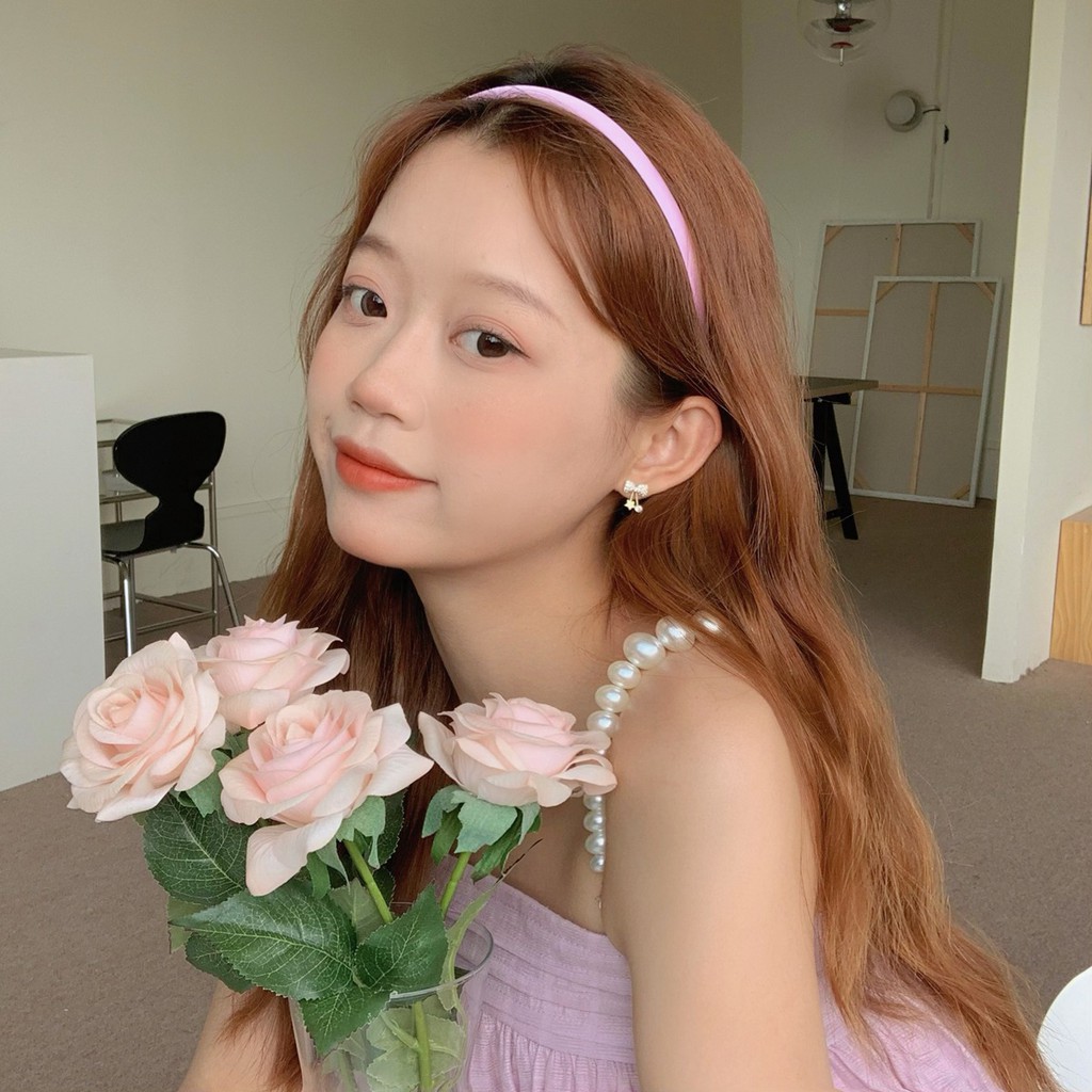 Băng Đô Vải Thời Trang Mùa Hè Phong Cách Hàn Quốc Cho Nữ