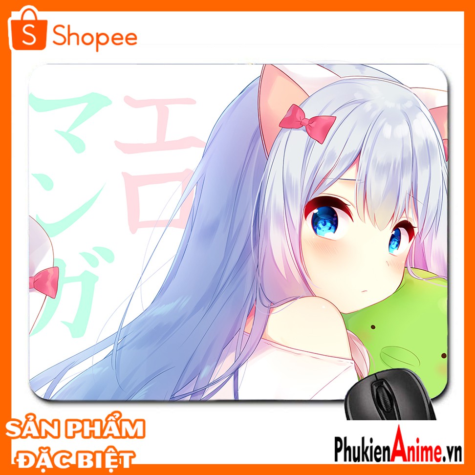 Shop Anime HCM - Lót chuột 20x24 Anime Eromanga Sensei - Sagiri