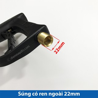 Súng rửa xe mini cao cấp 22mm