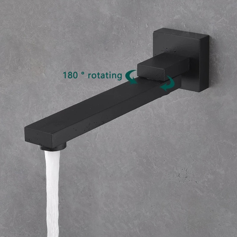 Vòi Nước Bồn Rửa Mặt Hình Tròn / Vuông Bằng Chrome Thay Thế Tiện Dụng Cho Nhà Tắm