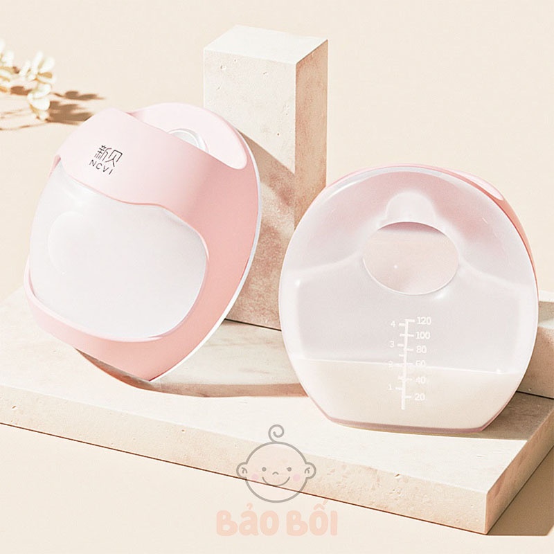 Cốc Cup Phễu Hứng Sữa Hút Sữa Cao Cấp Nevi Cốc Cup Hứng Sữa Elvie Curve