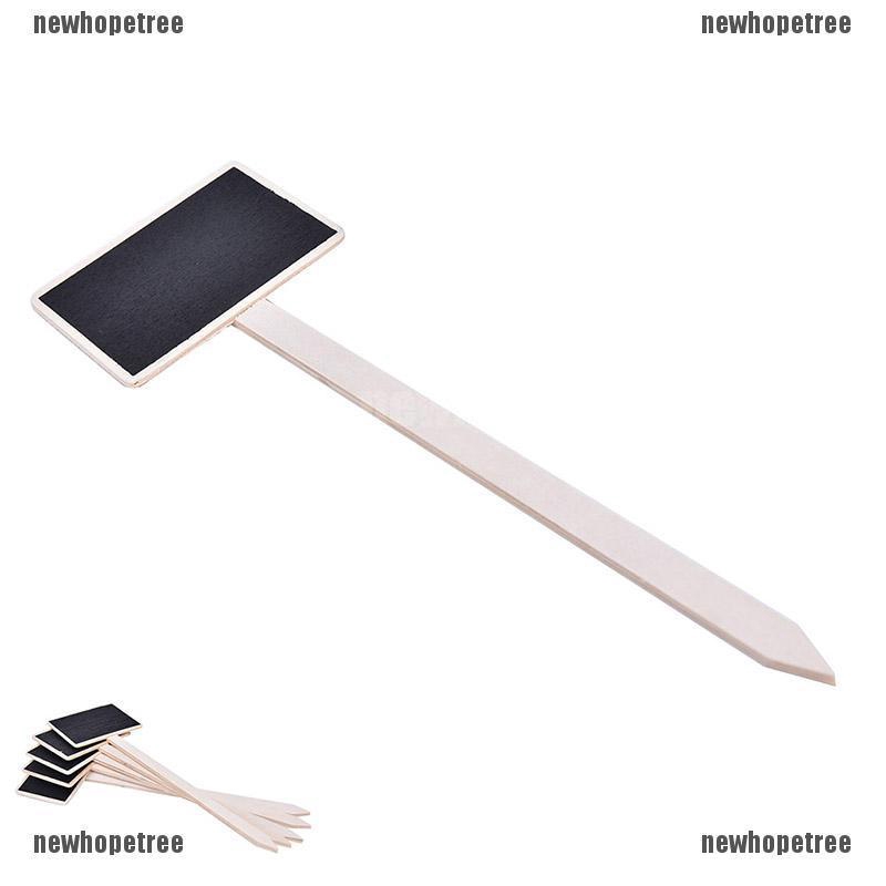 5 tấm bảng đen nhỏ bằng gỗ, có kẹp giữ dùng viết tin nhắn