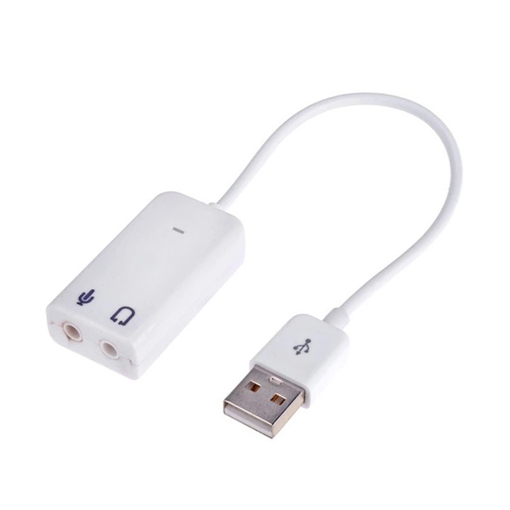 Cáp chuyển đổi chân USB sang cổng âm thanh 3.5mm micro tai nghe dùng cho máy tính pc laptop youngcityshop 30.000