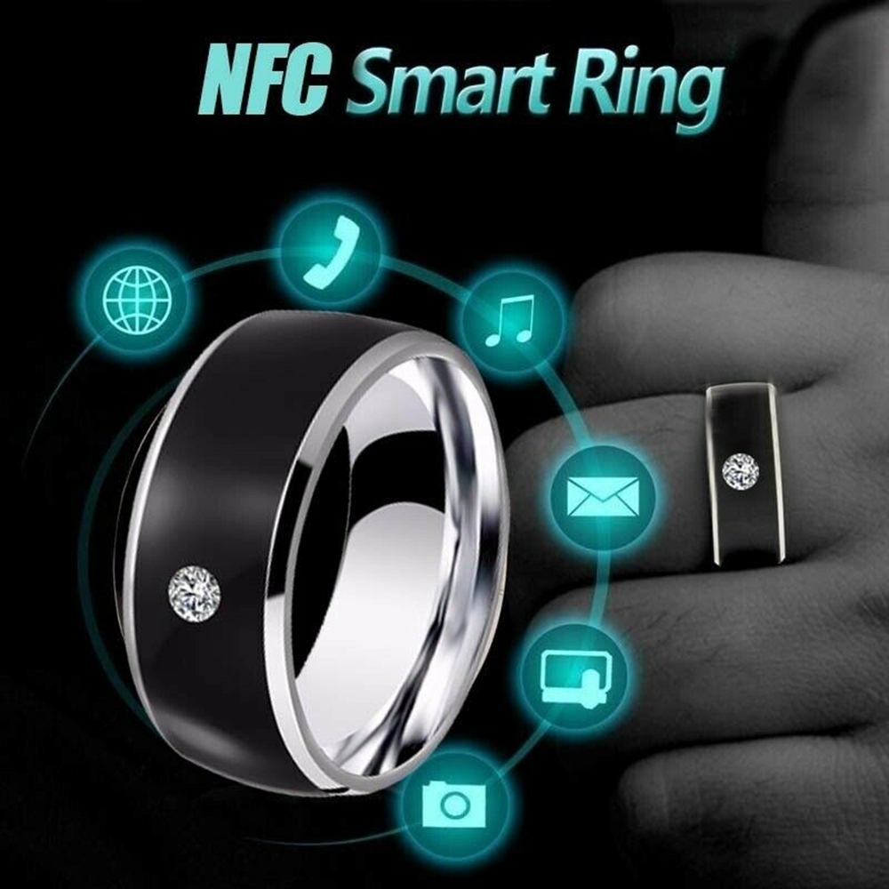 Nhẫn NFC Thông Minh Đa Chức Năng Chống Thấm Nước Thời Trang Cho Điện Thoại Android