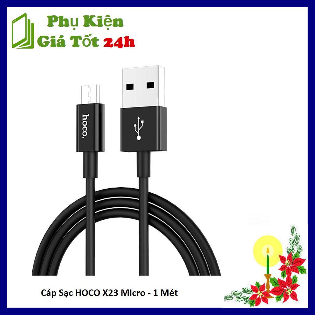 Cáp sạc Micro USB Hoco X23