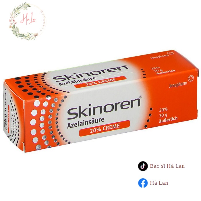 Kem giảm thâm giảm mụn Skinoren azelaic acid