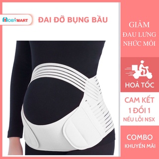 Đai đỡ bụng bầu - đai nâng bụng bầu có dây đeo điều chỉnh được an toàn cho mẹ và bé - MobyMart