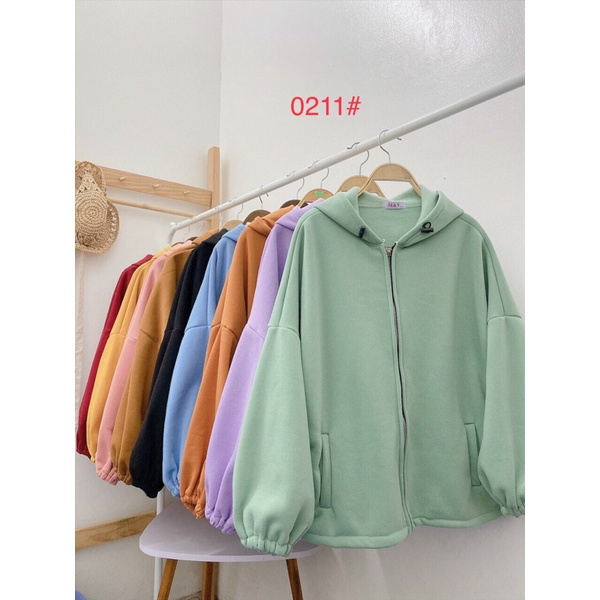 G39. 0211. ÁO KHOÁC NỈ BO TAY