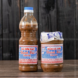 1 hủ + 1 chai mắm nêm cá cơm khánh hải đặc sản đà nẵng loại 500gr