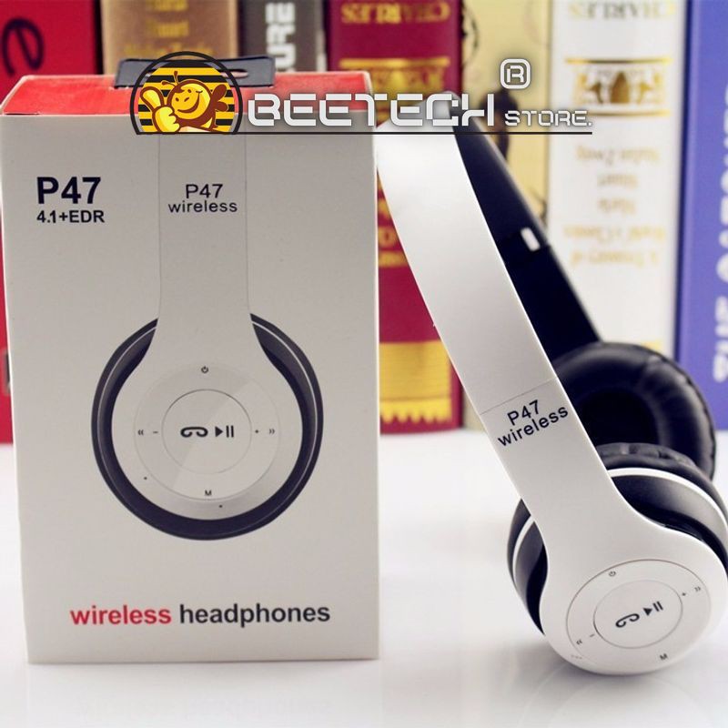 Tai nghe bluetooth, tai phone chụp tai P47 - Beetech vn