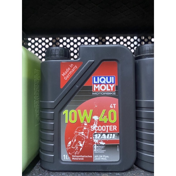 Nhớt Liqui Moly Scooter Race 10W40 1L dành cho xe ga