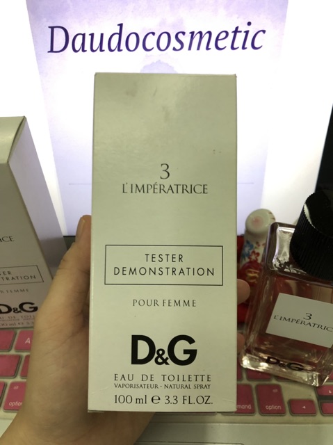 Nước hoa Dolce & Gabbana D&G Anthology L’Imperatrice 3 EDT 100ml - 100ml Tester