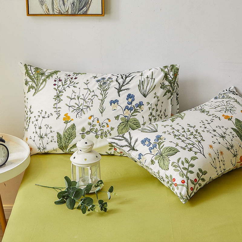 Vỏ Gối Cotton In Họa Tiết Phong Cách Đồng Quê Độc Đáo Tiện Dụng Cho Gia Đình