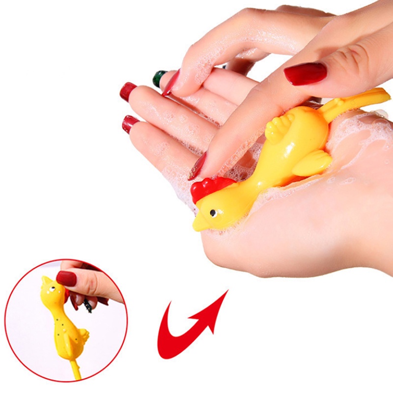 Đồ chơi con gà bay dính tường vui nhộn