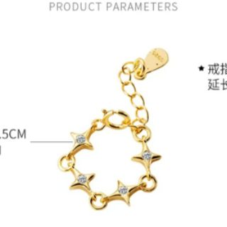 Nhẫn sao độc đáo j5149