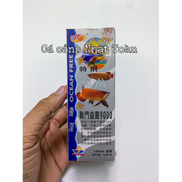 SPECIAL AROWANA BENEFICIAL BACTERIA 9000 SỐ 9 OCEAN FREE CHO CÁ RỒNG 150ML