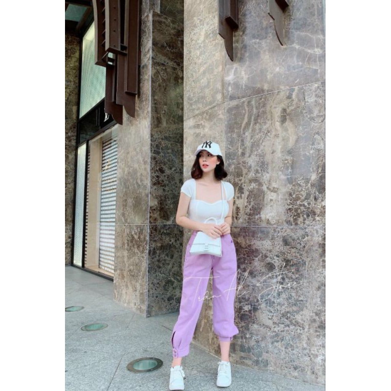 Áo len motoghi cổ vuông hàng QC