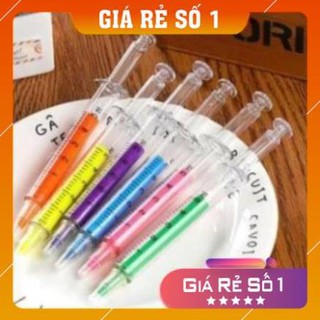 Bút highlighter, bút đánh dấu hình kim tiêm
