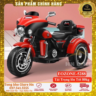 Xe máy điện cảnh sát EOZONE-5288, Xe máy điện 2 ghế, Kích thước khủng, Động cơ khỏe - Tải trọng 60kg