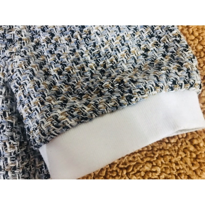 **ZARA** pass áo tweed crop sz xs used like new