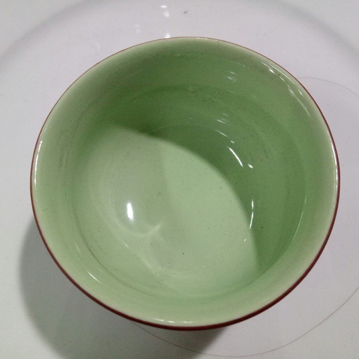 10 chén uống trà gốm sứ Bát Tràng - hàng thủ công mỹ nghệ - men gốm nâu đỏ -  ly tách uống chè bắc đẹp giá rẻ