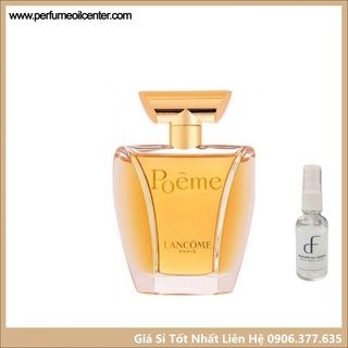 Tinh dầu nước hoa lancome 🛒 mẫu thử 5ml 🛒 hương nước hoa lancome poem quyến rũ cho nữ
