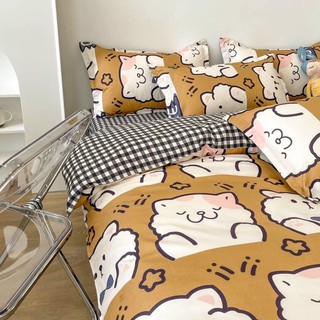 Set chăn ga hàng cotton poly nhập
