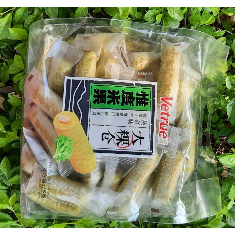 Bánh Gạo Vetrue Vị Trứng Muối, Phô Mai Và Rau Củ Gói 228G