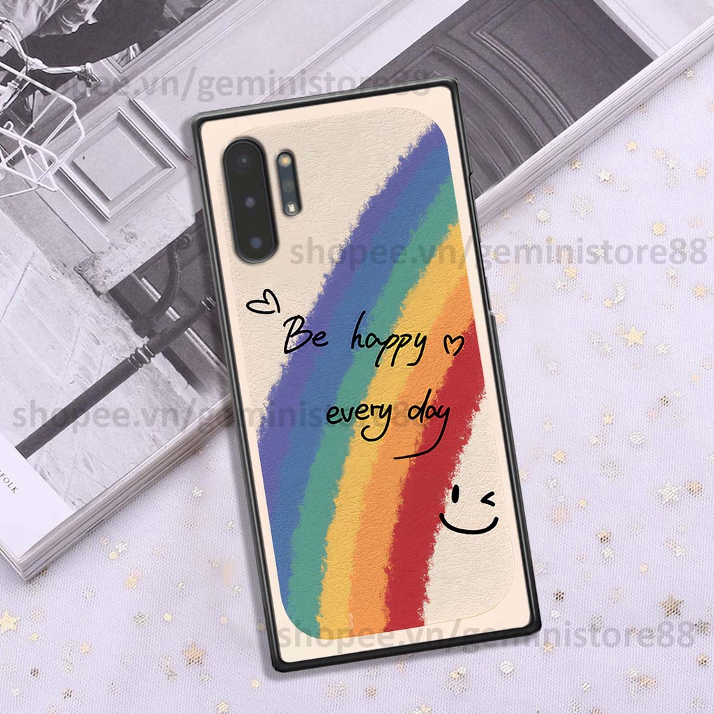 Ốp Samsung Note 10 / Note 10 Plus / Note 10+ in hình cô gái be happy trẻ trung cá tính năng động