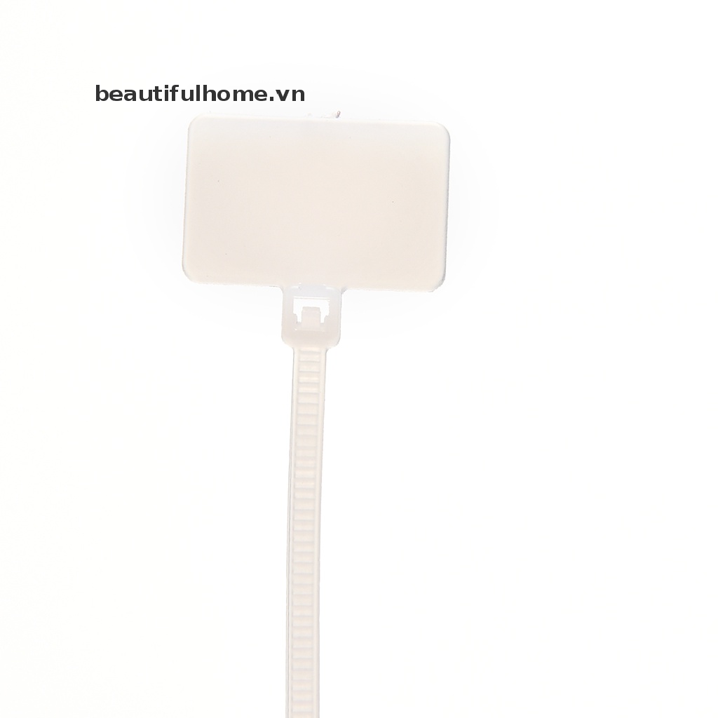 Bộ 100 Dây Rút Nylon Tự Khóa Sử Dụng Để Đánh Dấu Mạng
