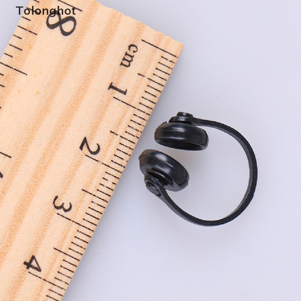 Set 2 Tai Nghe Nhựa mini Tỉ Lệ 1 / 12 Trang Trí Nhà Búp Bê