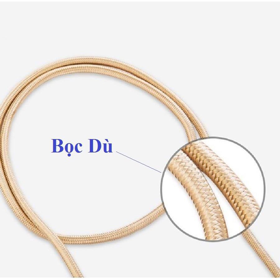 Cáp sạc dài 3M ip,andoid