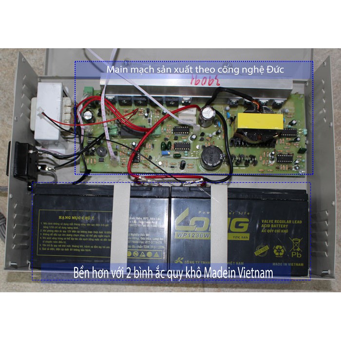 Bộ lưu điện, lưu điện cửa cuốn Netdoor N800