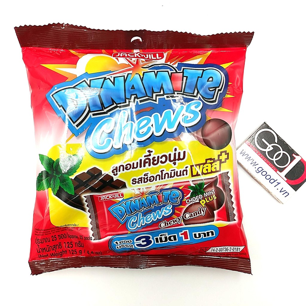Kẹo Dynamite 3 Viên Thái Lan 125g