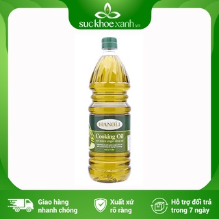 Dầu oliu Hanoli dùng để nấu ăn- 1lit/chai - Nhập khẩu Hy Lạp chính hãng