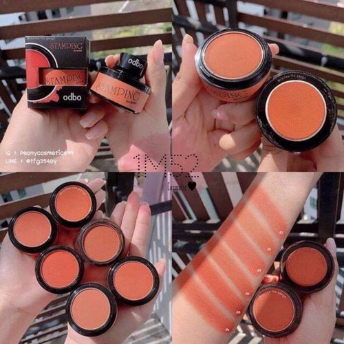 Phấn Má Hồng Odbo Stamping Blusher OD129