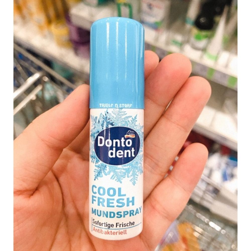 Xịt thơm miệng Dontodent cool fresh 15ml - Shop Mecici