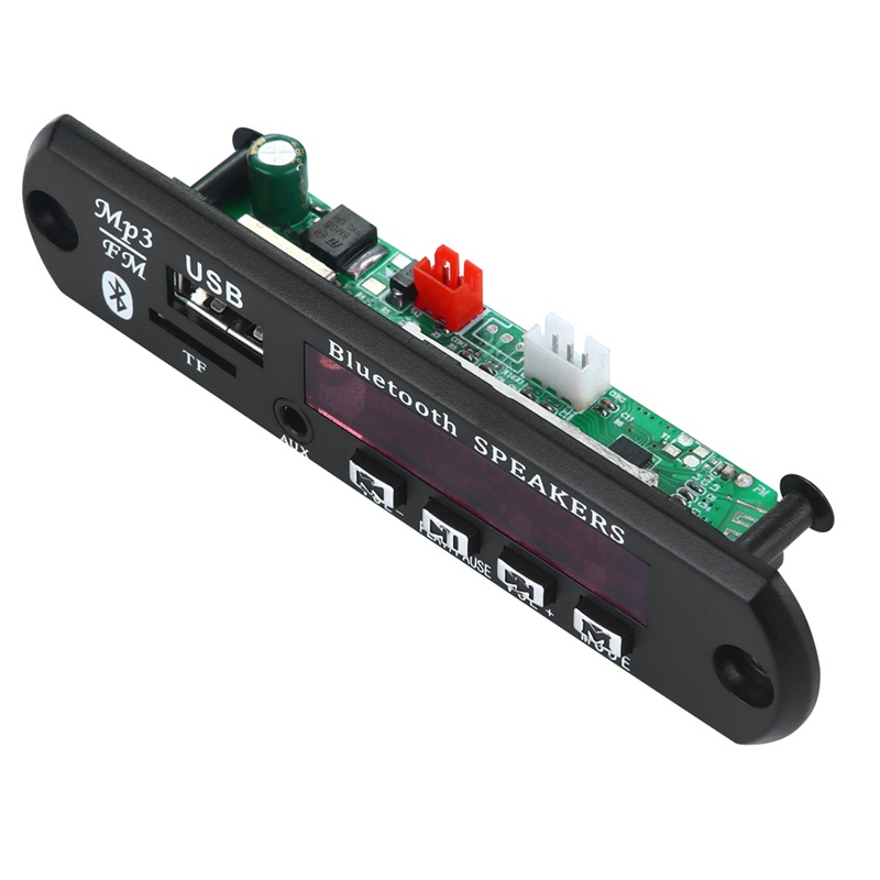 Mạch giải mã bluetooth 5.0 mp3 dc 5v 12v hỗ trợ thẻ TF USB AUX cho điện thoại