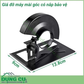 Giá đỡ máy mài góc có lá chắn bảo vệ