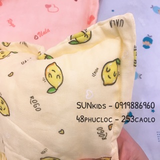 ( sơ sinh) Gối bông nano uala