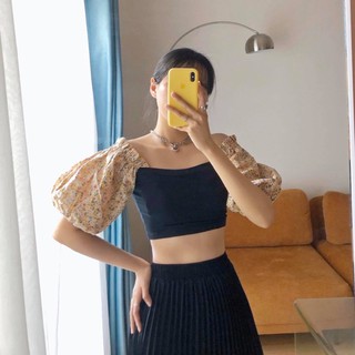 JANET STUDIO • Chân váy xếp ly dài