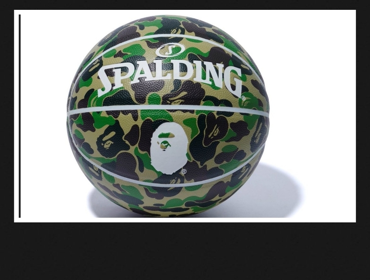 Quả Bóng Rổ Cỡ Số 7 BAPE SPALDING Phiên Bản Giới Hạn | BigBuy360 - bigbuy360.vn