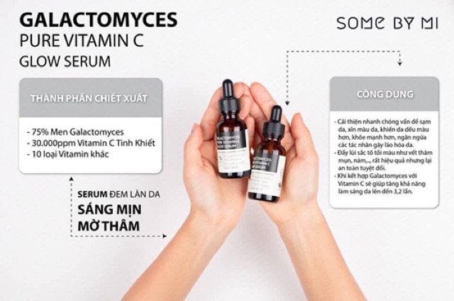 Serum Dưỡng Trắng Da - Mờ Thâm Nám VitaminC Some By Me