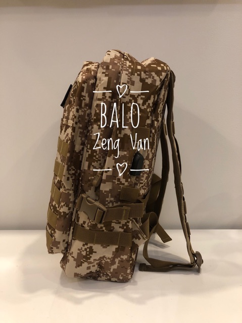 Balo phượt chiến thuật nguỵ trang rằn ri PUBG