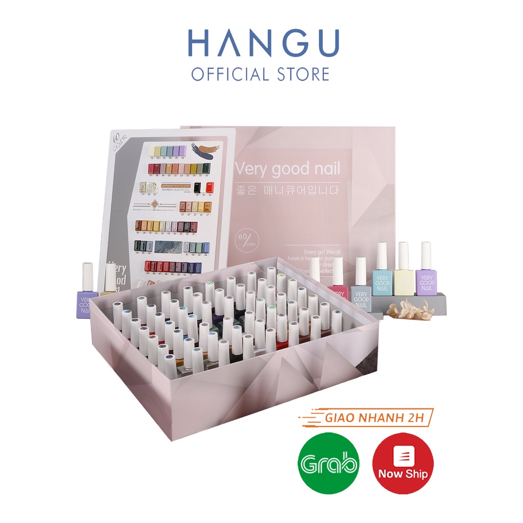 Set sơn Very Good Nail 60 màu