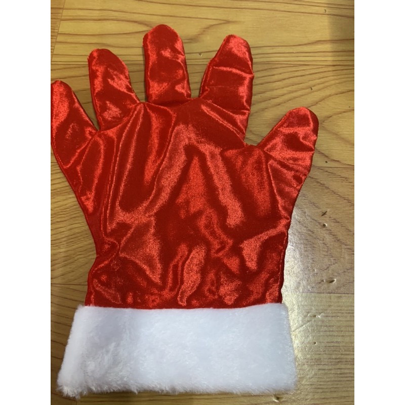 Găng Tay Nhung Ông Già Noel .