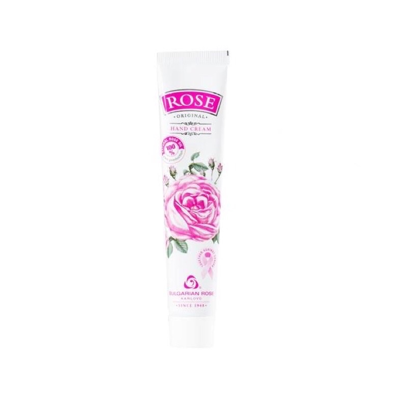 Kem Dưỡng Da Tay Hoa Hồng Bulgarian Rose Karlovo Trẻ Hoá Đôi Bàn Tay 50ml