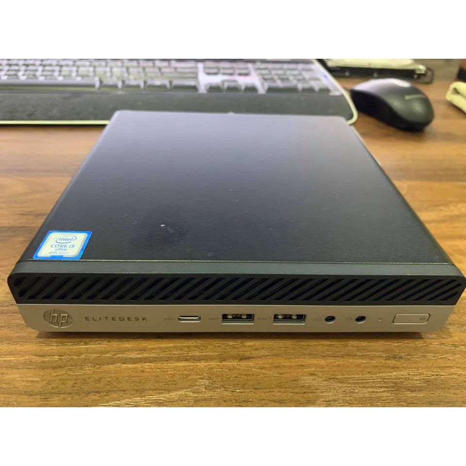 MÁY HP ELITEDESK 800G4 MINI CORE I5-8500T-8G-SSD 128G NVME